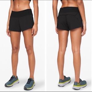 Lululemon Run Times Short II 4” - Black